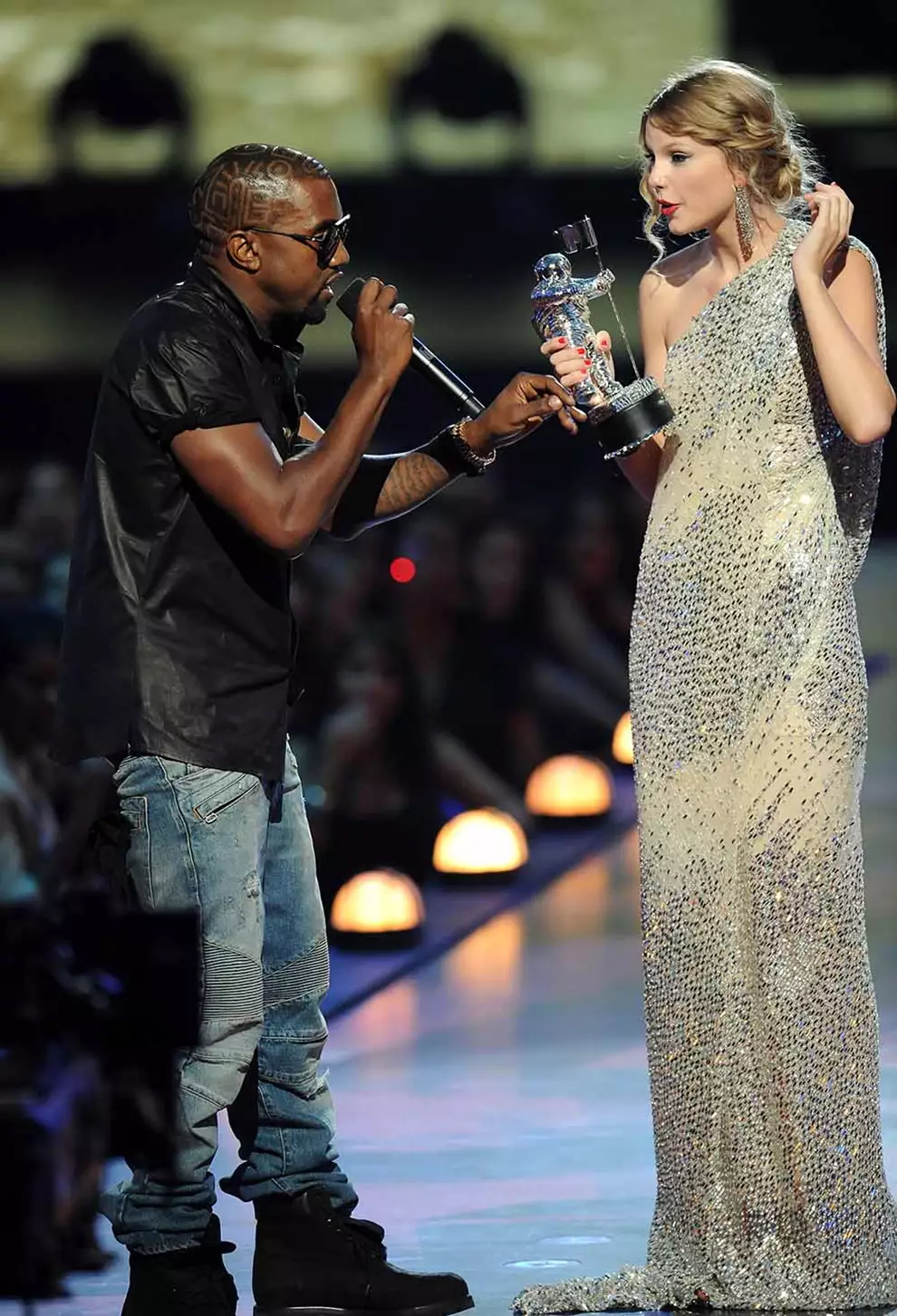 Momentos embarazosos famosos Kanye West y Taylor Swift