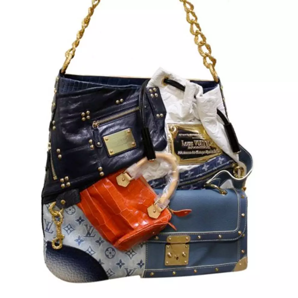 Los bolsos de lujo mas caros de las famosas: Louis Vuitton Tribute Patchwork