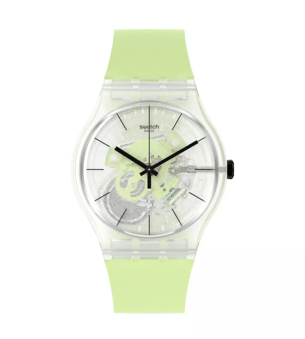  relojes de moda mujer GREEN DAZE swatch