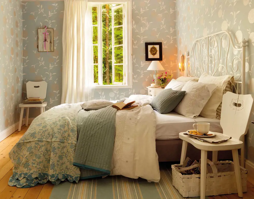 10 ideas con papeles que transformarán tu dormitorio