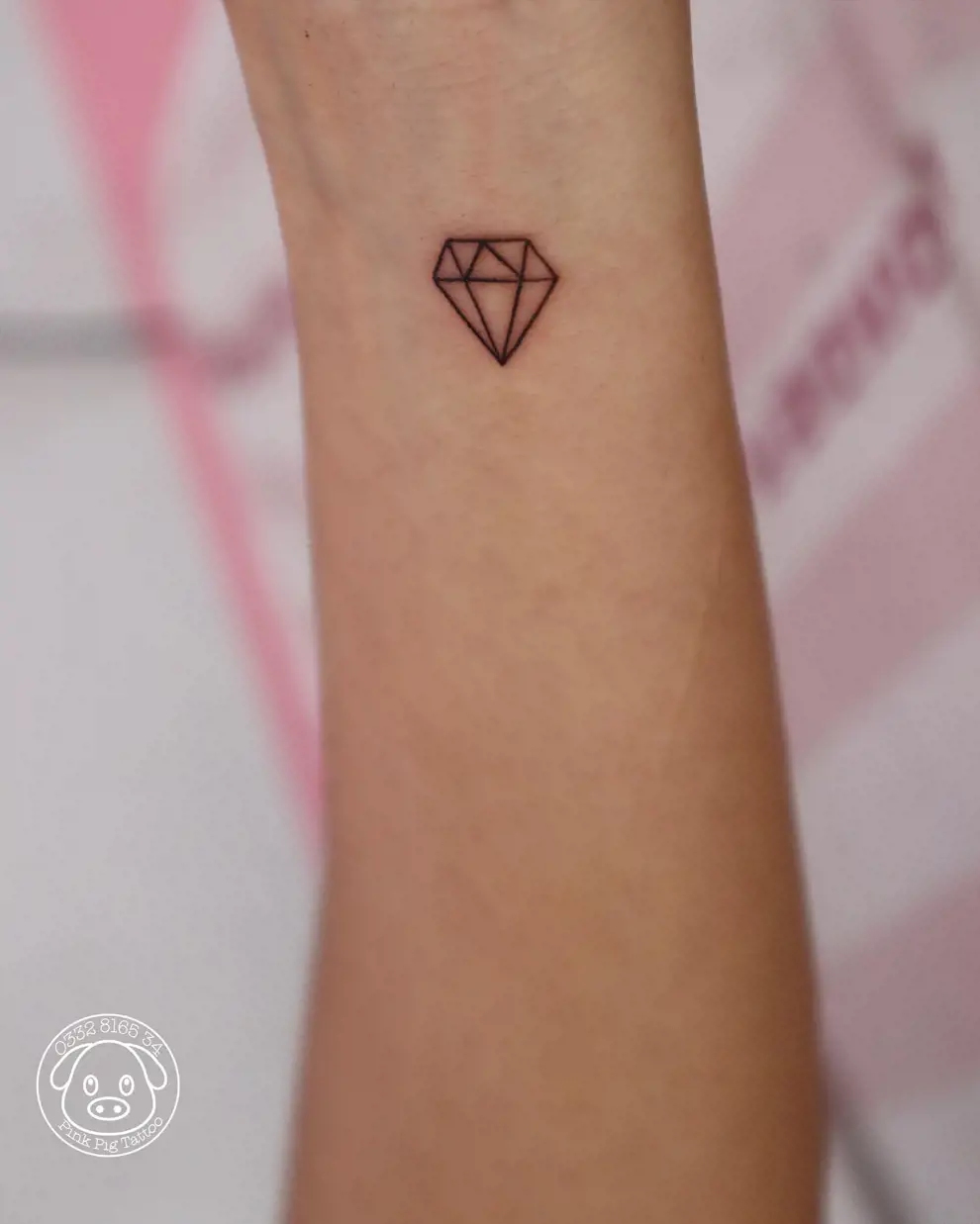 Tatuajes con significado: diamante