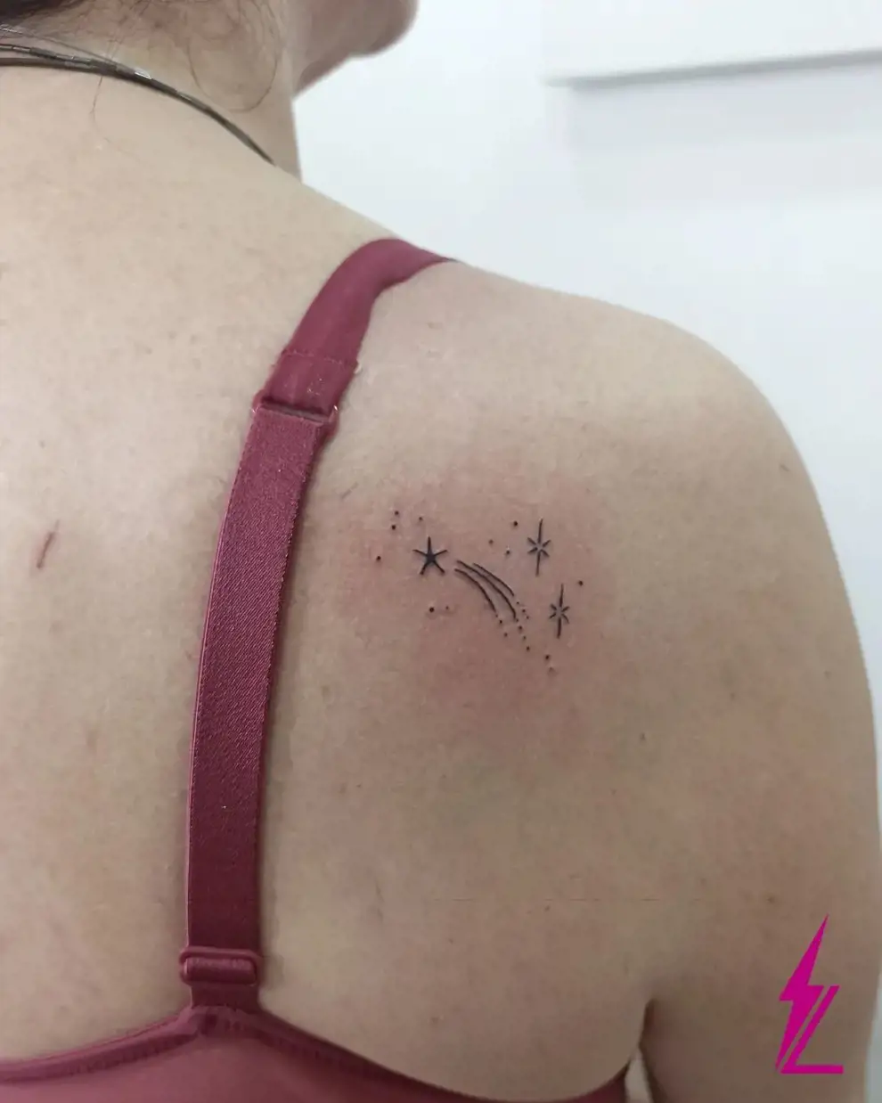 Tatuajes con significado: estrella fugaz