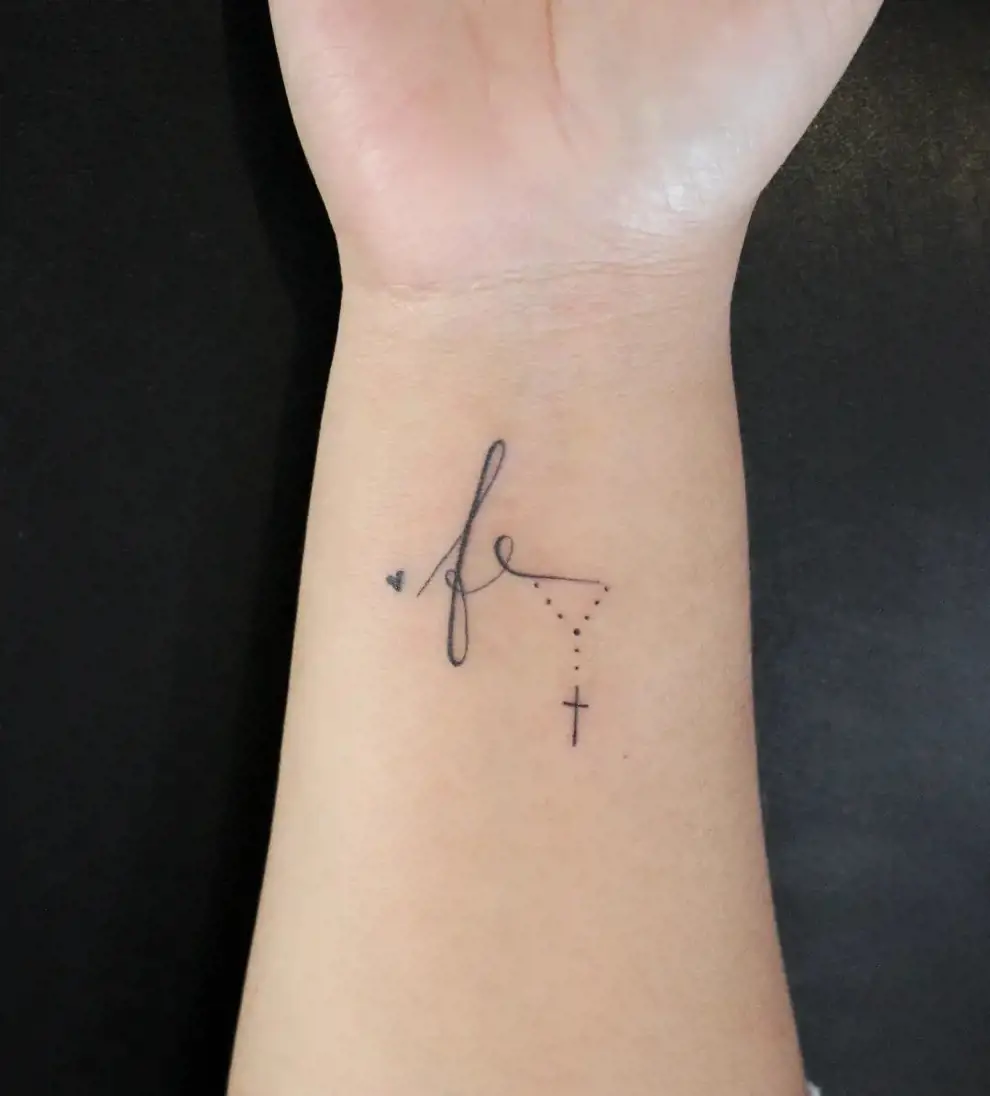 Tatuajes con significado: fe