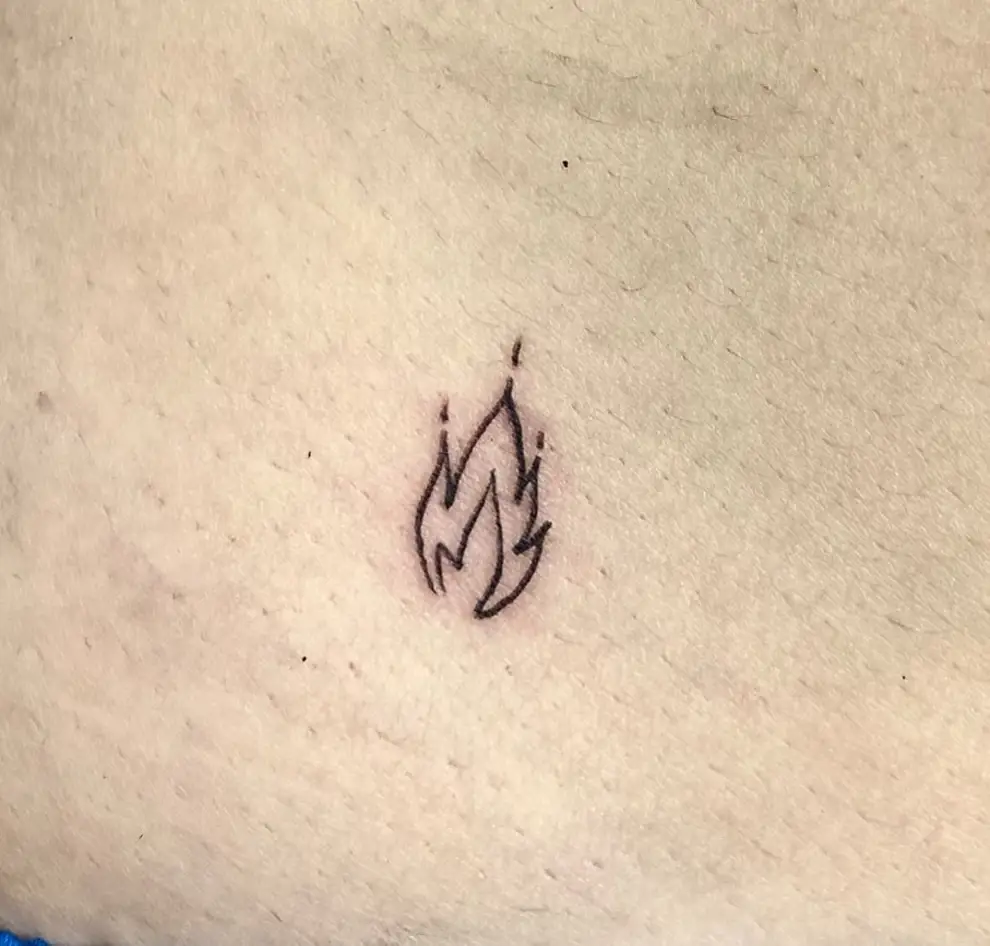 Tatuajes con significado: fuego