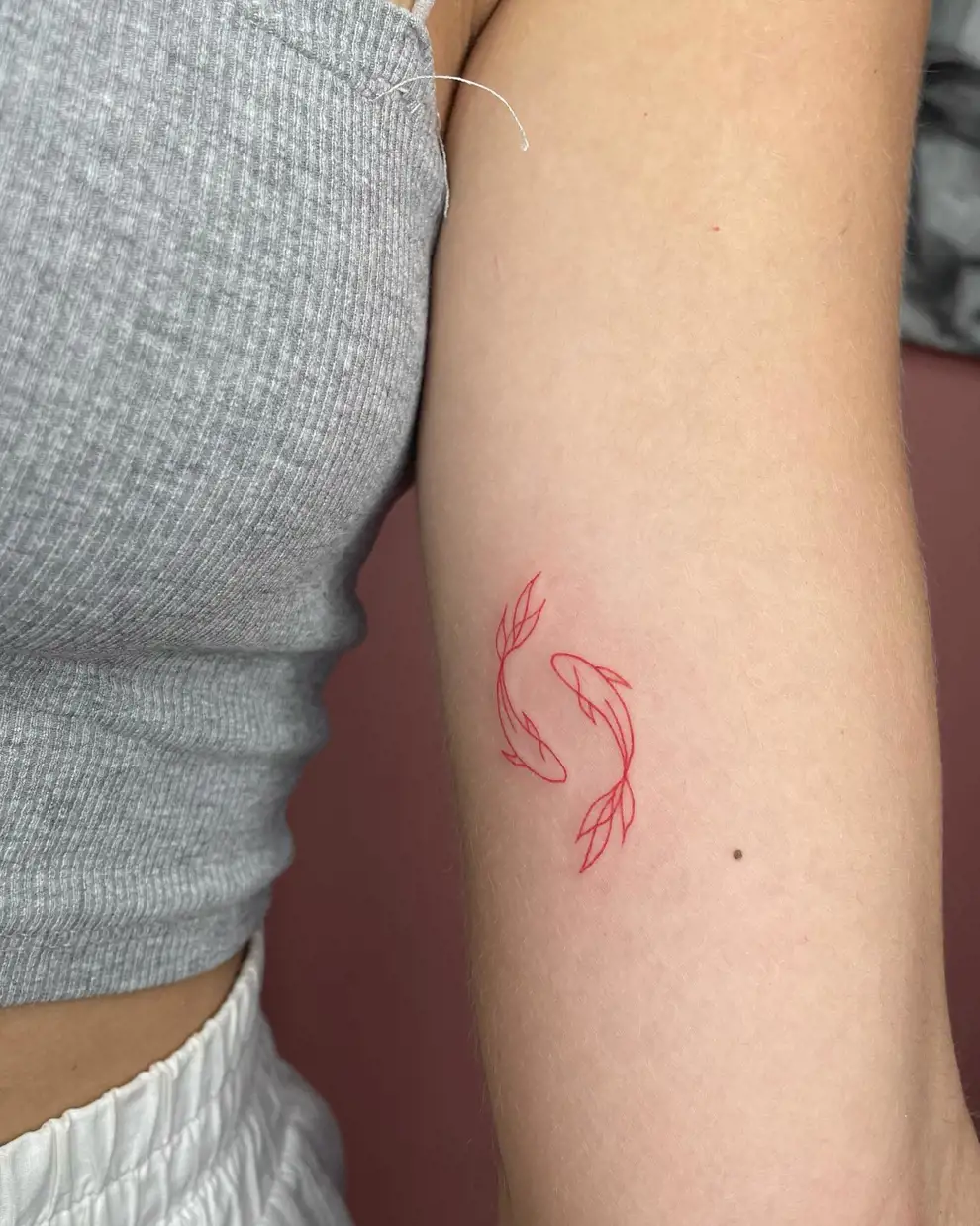 Tatuajes con significado: peces koi 