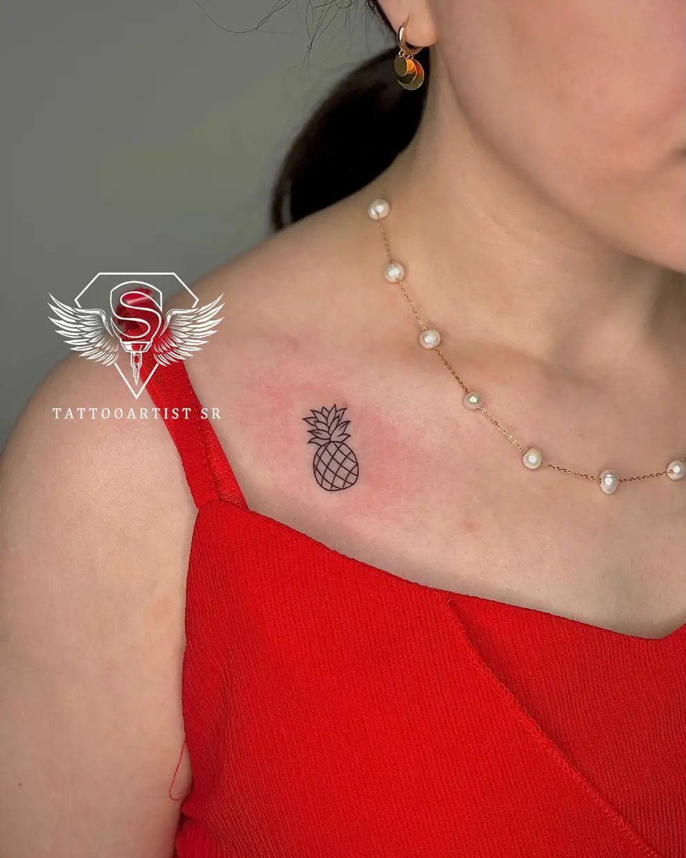 Tatuajes con significado: piña