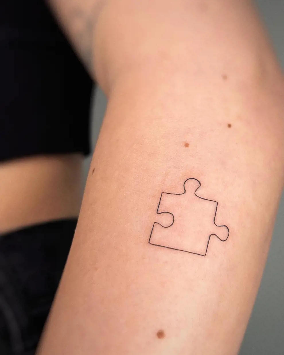 Tatuajes con significado: puzzle
