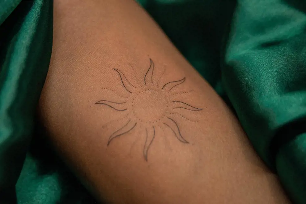 Tatuajes con significado: sol