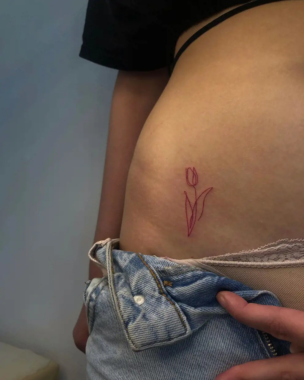 Tatuajes con significado: tulipán