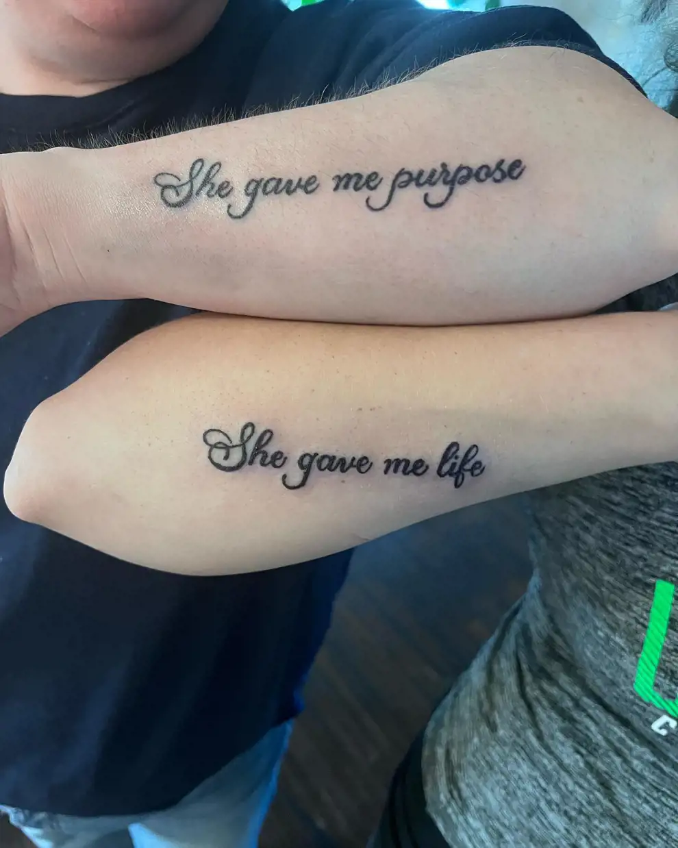 Frases cortas para tatuaje de hijos: ¿qué te dio ella?
