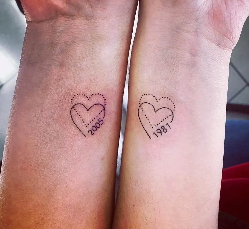 Tatuajes madre e hija: fechas