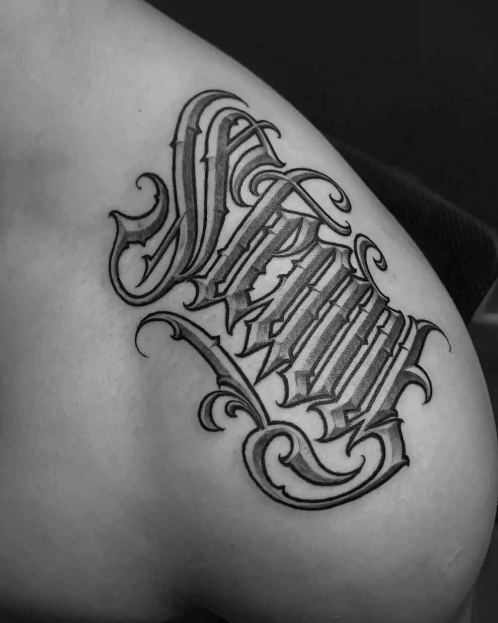 Tipos de letras para tatuajes: chicanas