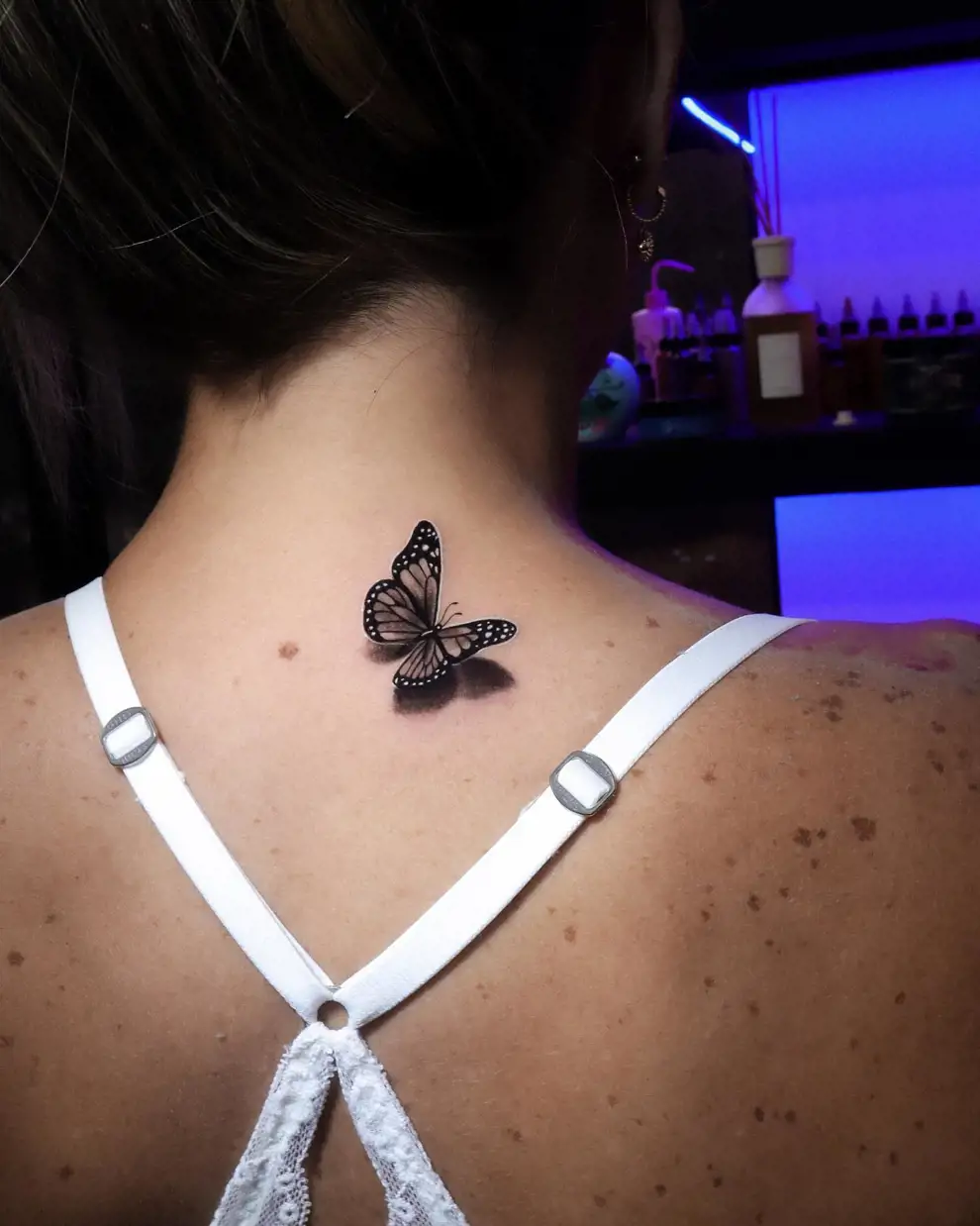 Tatuajes de mariposa de mujer