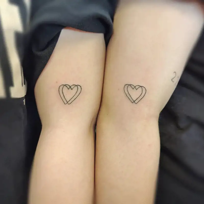 25 tatuajes muy bonitos para amigas inseparables