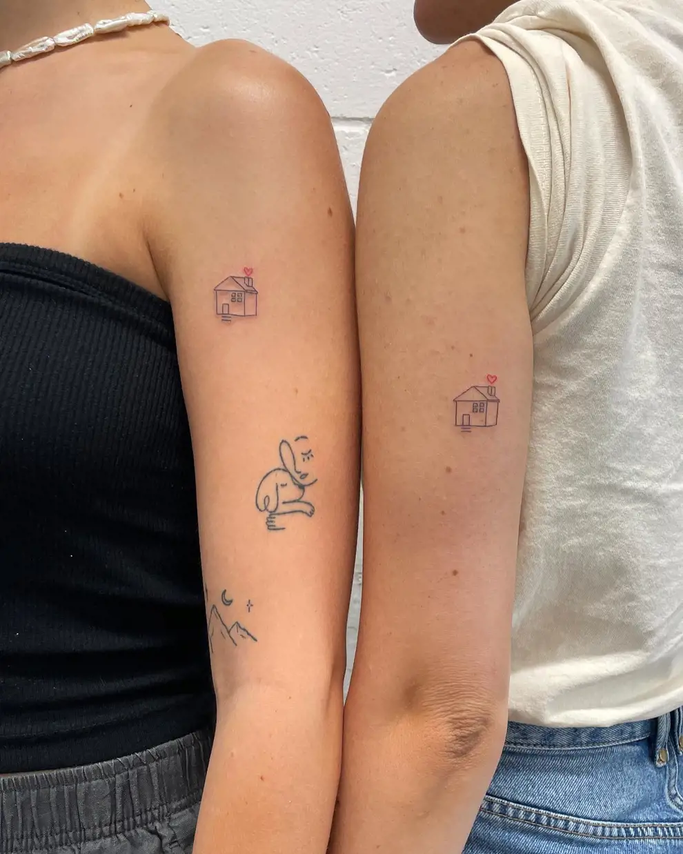 Tatuajes para amigas