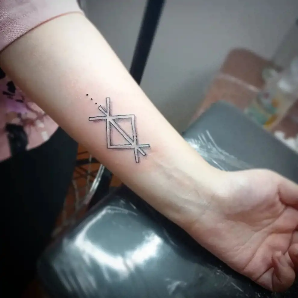 Tatuajes de runas: 3D