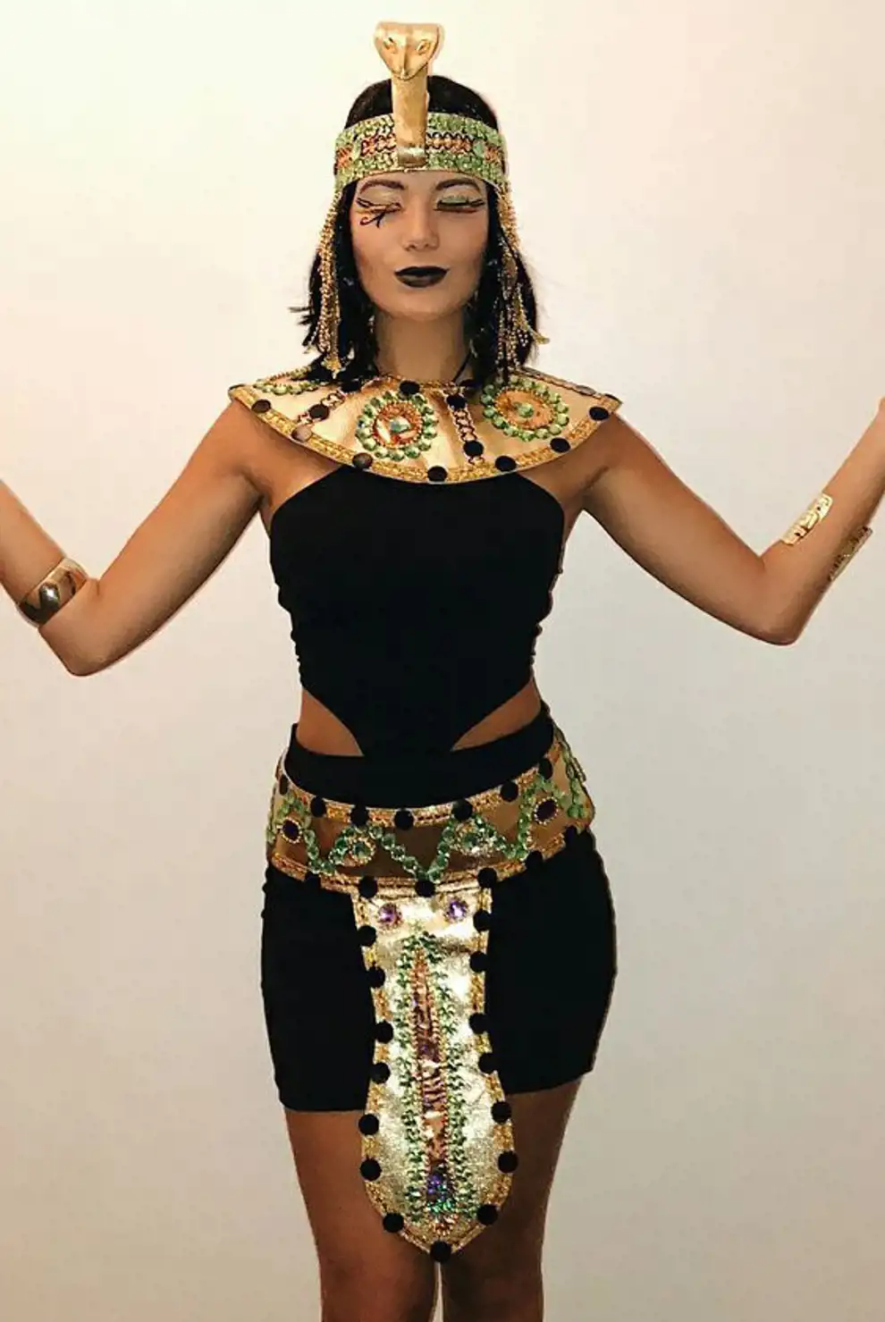 Disfraces de Halloween caseros para mujer: egipcia 2