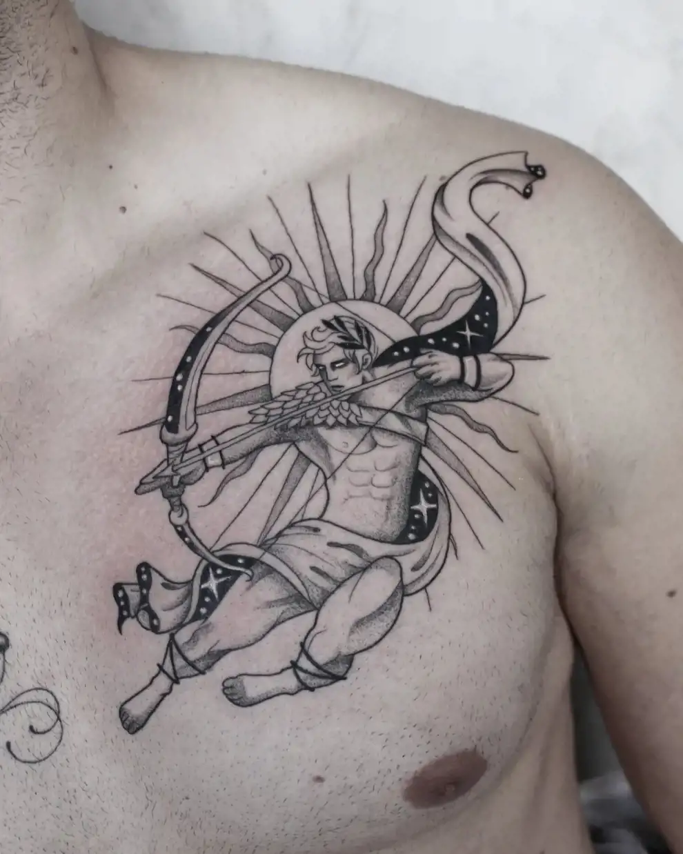 Tatuajes sobre mitología griega: Apolo