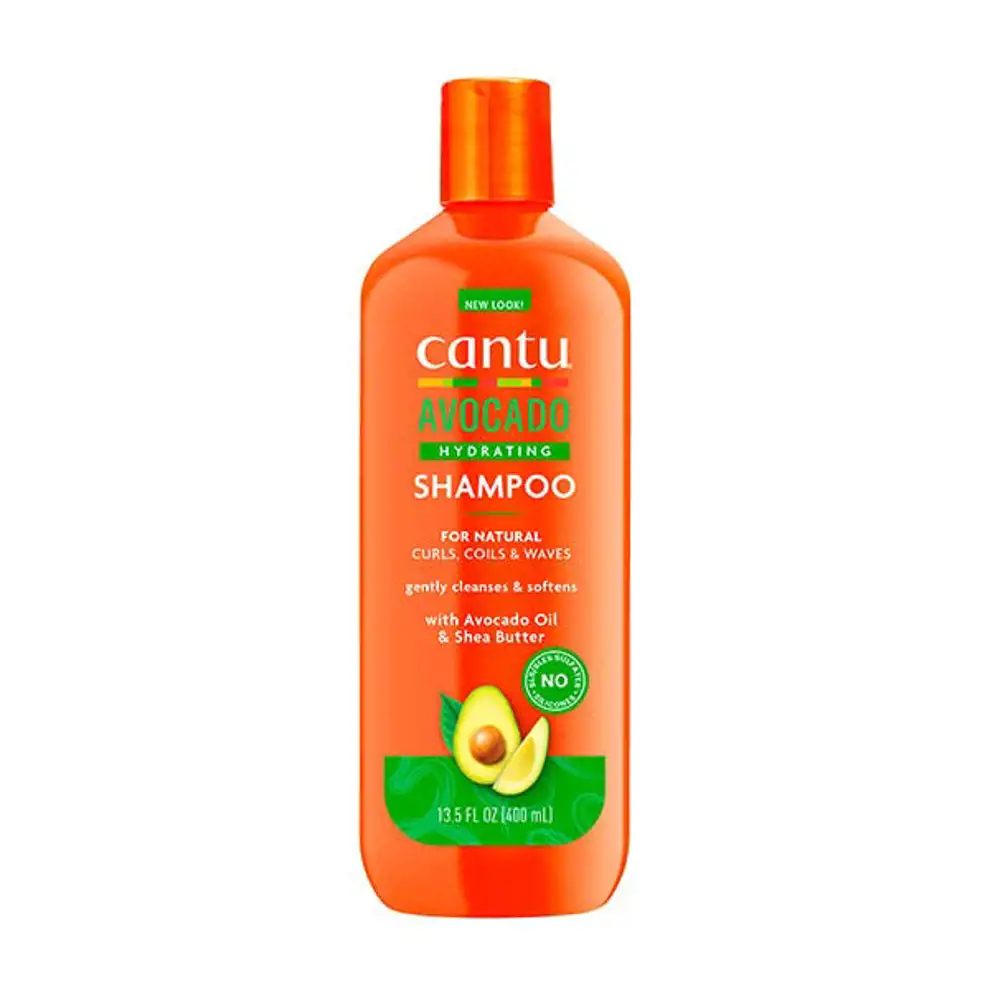 Champú sin sulfatos: Avocado Hydrating Shampoo de Cantu