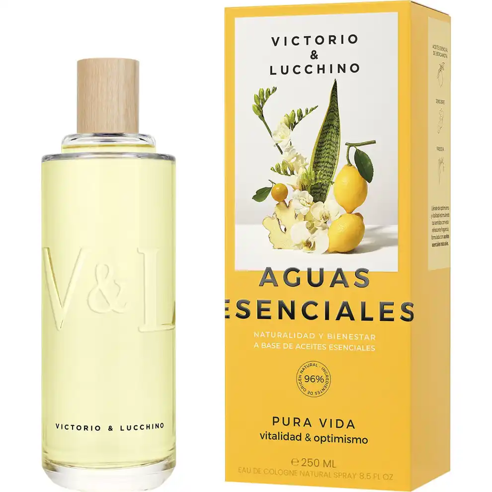 Perfumes baratos: Aguas esenciales Pura Vida vitalidad & optimismo de Victorio & Lucchino