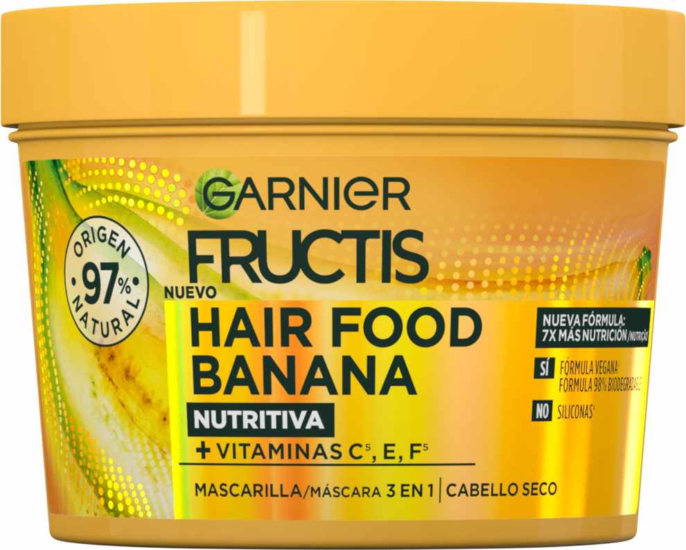 Mascarilla 3-en-1 de Fructis Hair Food de Garnier