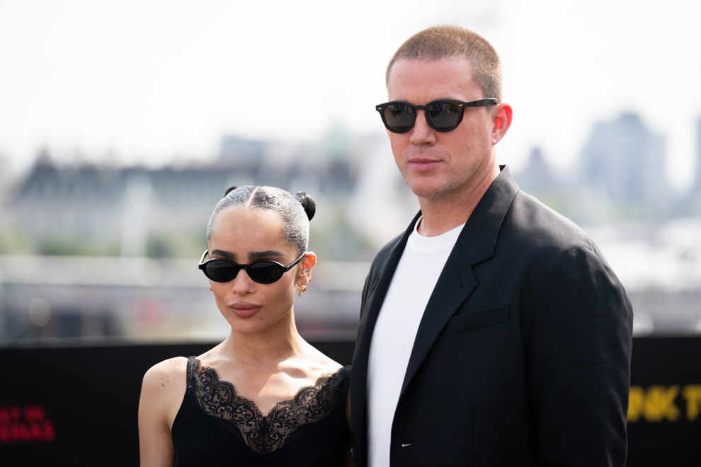 Zoe Kravitz y Chaning Tatum