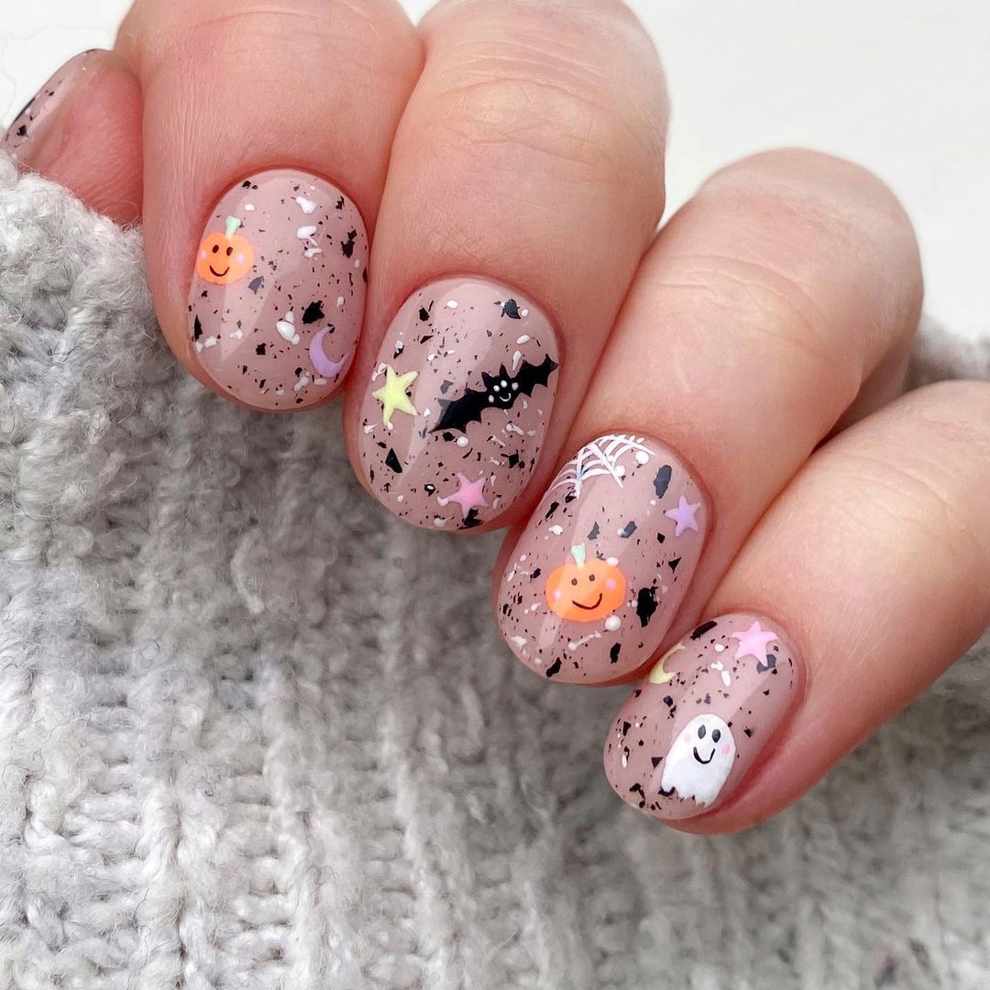 Uñas Halloween