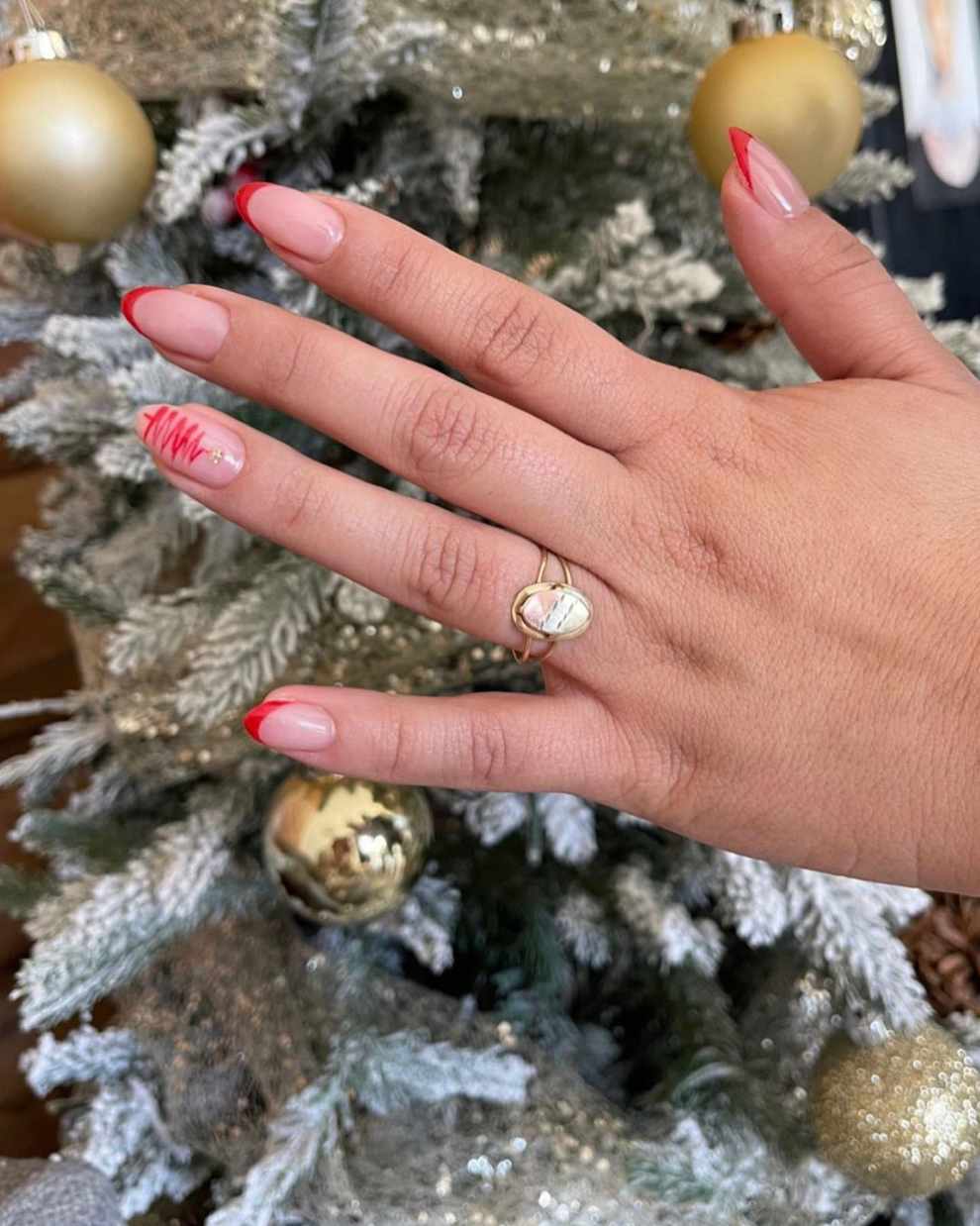 Uñas Navidad