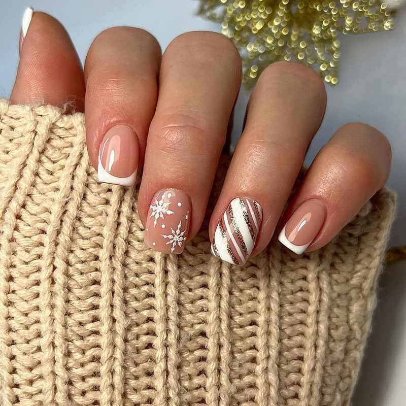 Uñas Navidad 2024: 15 diseños fáciles y elegantes con las tendencias del momento